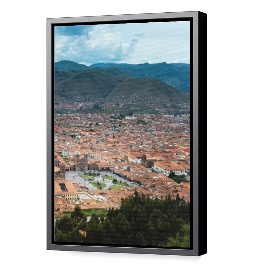Thumbnail for Canvas - Black Floating Frame