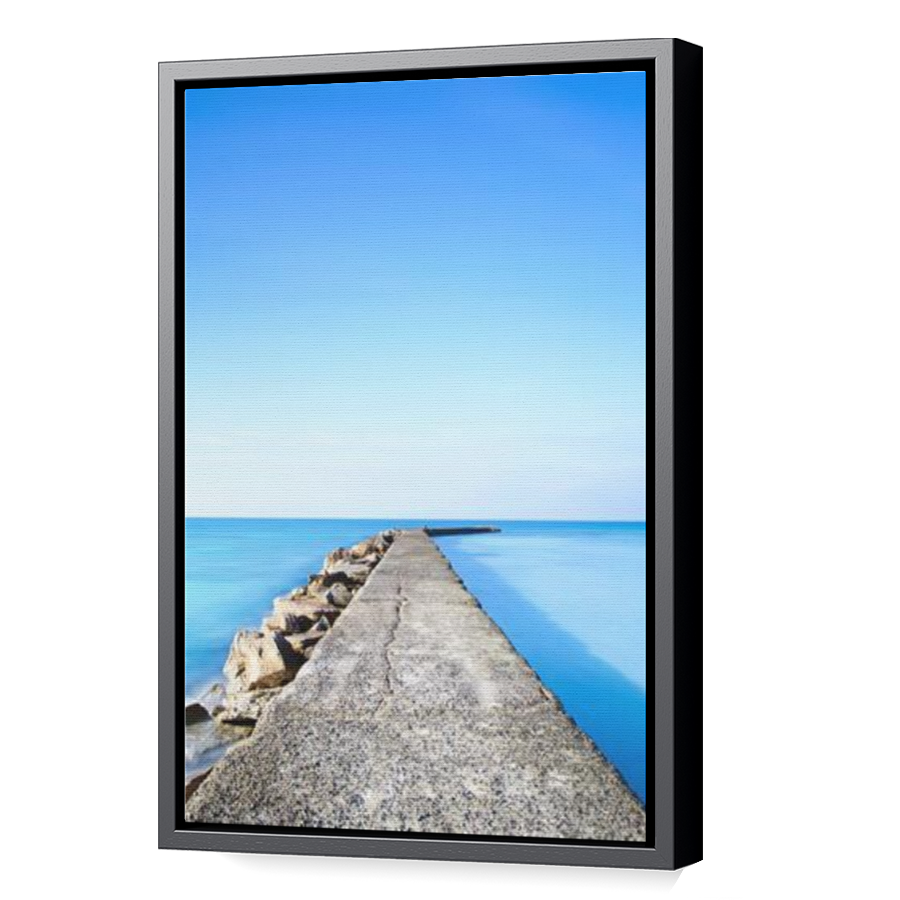 Thumbnail for Canvas - Black Floating Frame