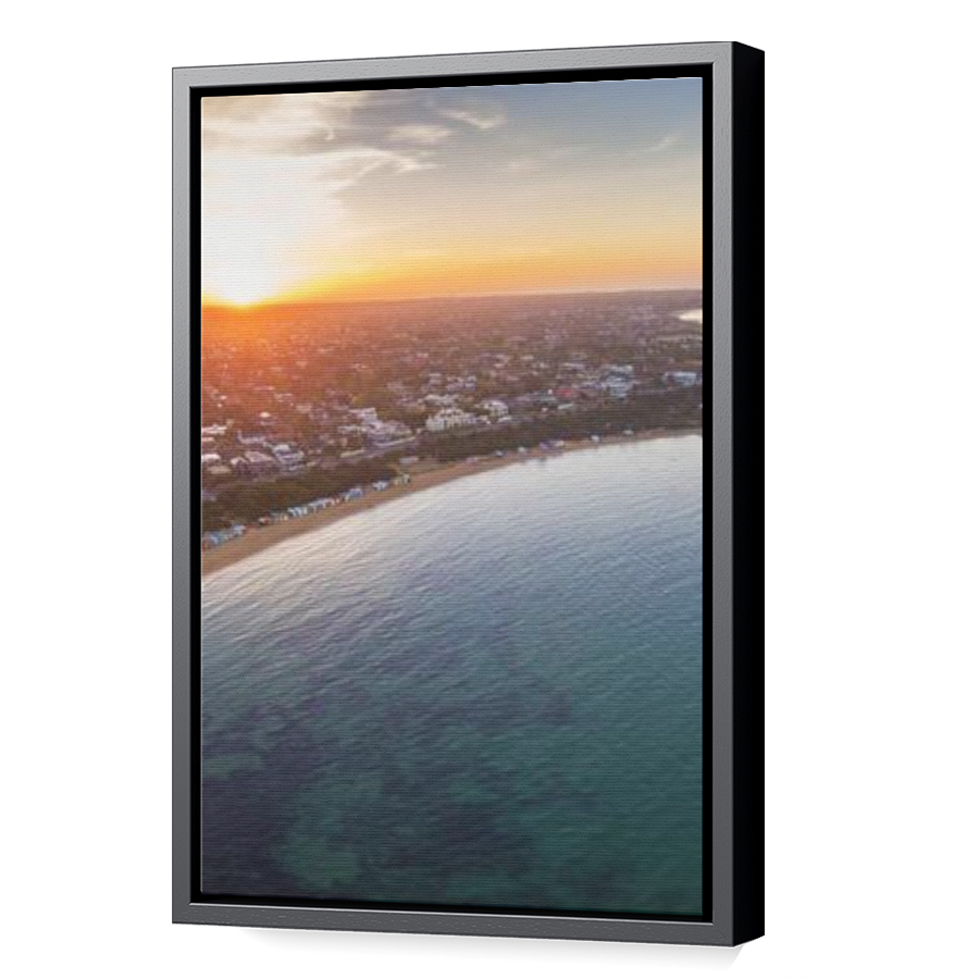 Thumbnail for Canvas - Black Floating Frame