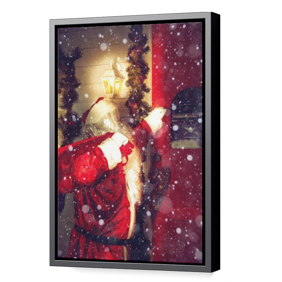 Thumbnail for Canvas - Black Floating Frame