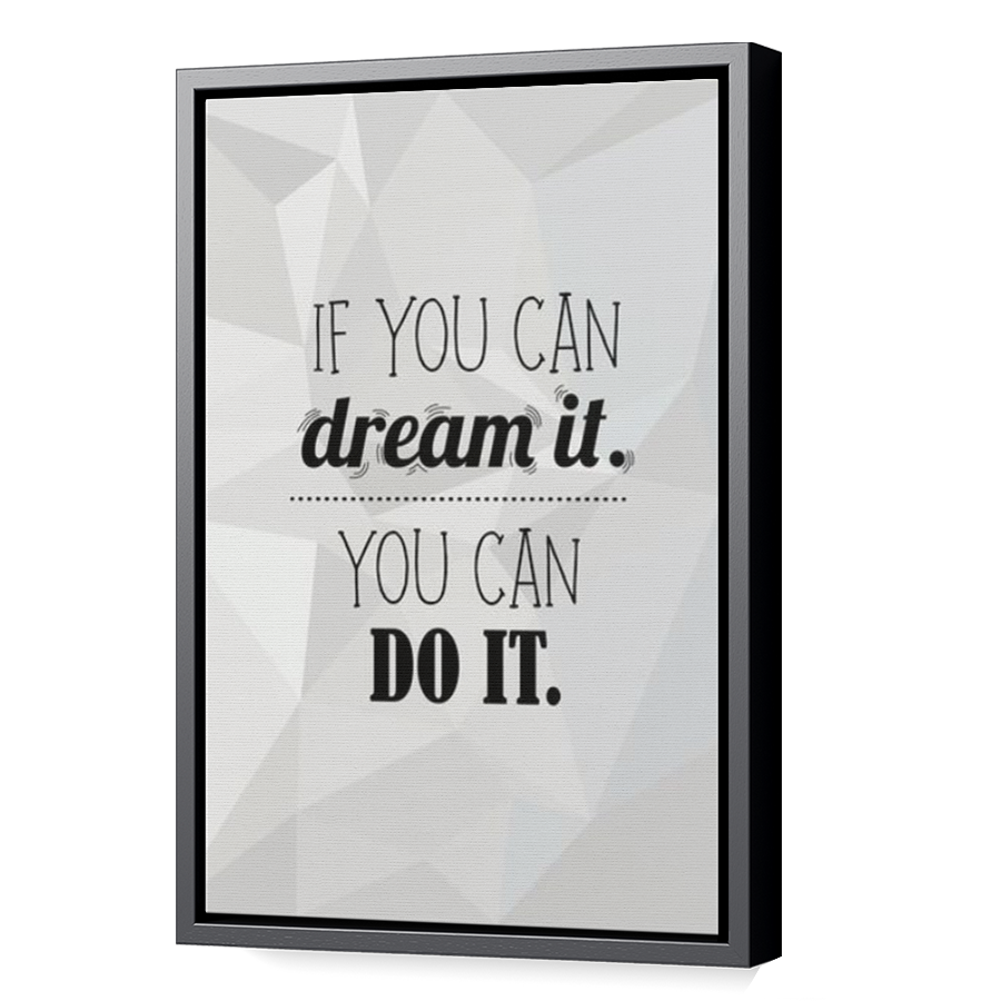 Thumbnail for Canvas - Black Floating Frame