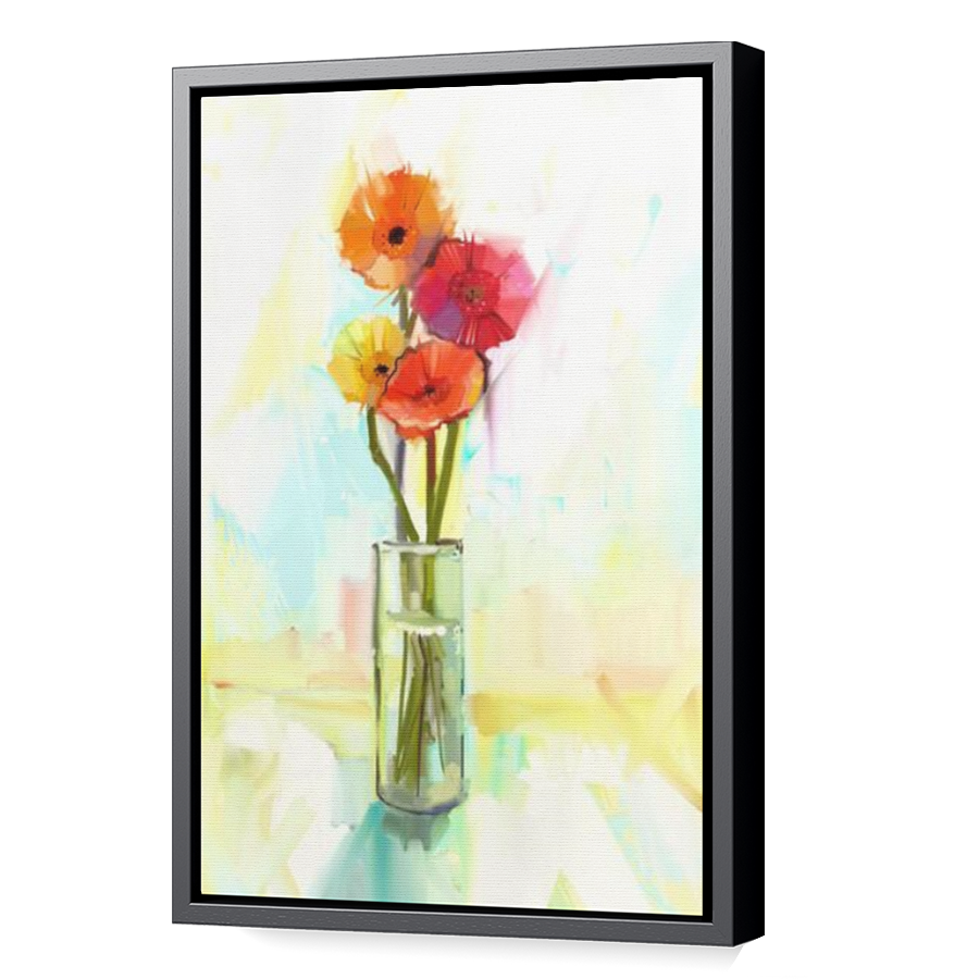 Thumbnail for Canvas - Black Floating Frame