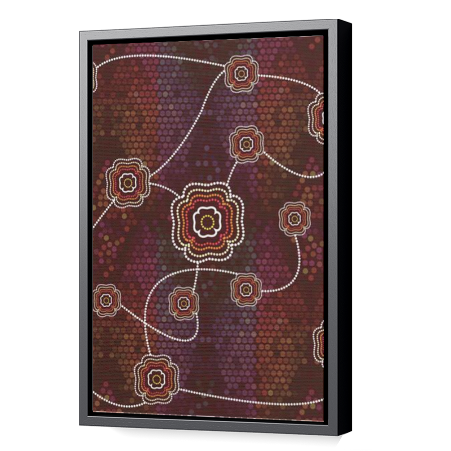 Thumbnail for Canvas - Black Floating Frame