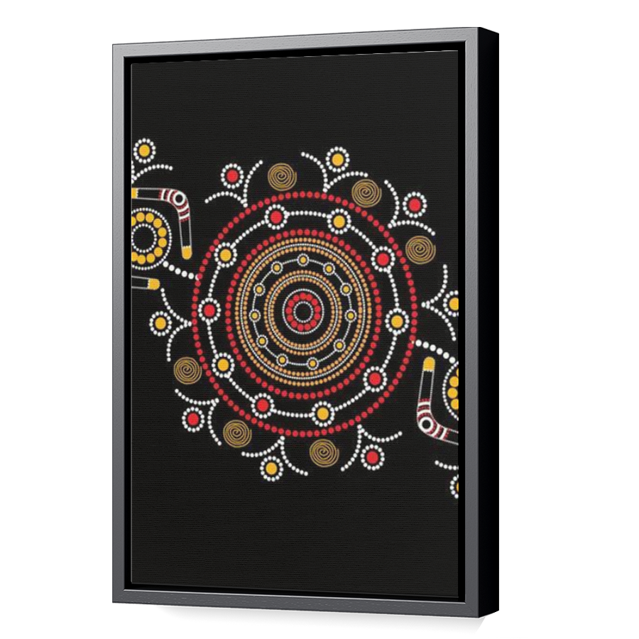 Thumbnail for Canvas - Black Floating Frame