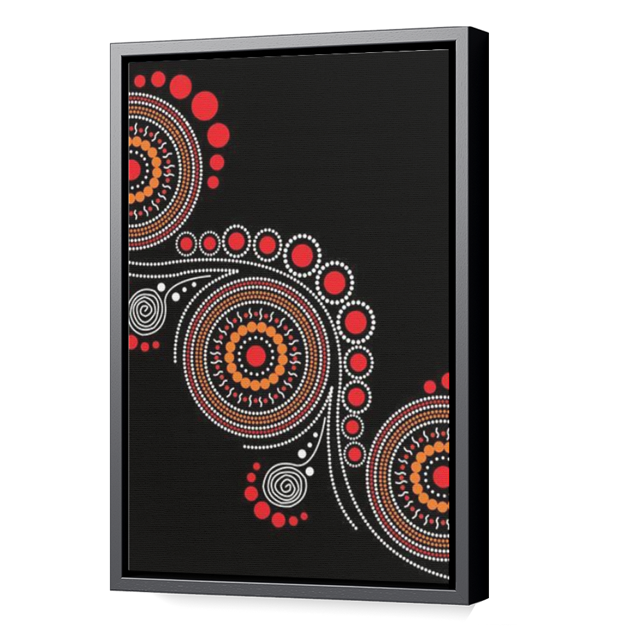 Thumbnail for Canvas - Black Floating Frame