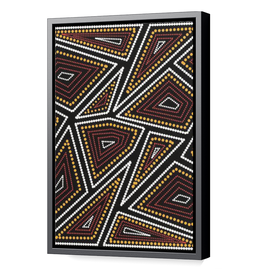 Thumbnail for Canvas - Black Floating Frame
