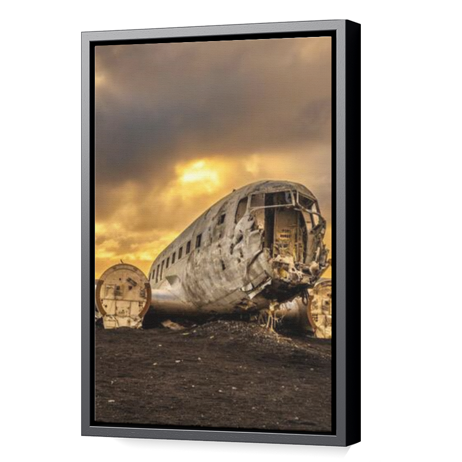 Thumbnail for Canvas - Black Floating Frame