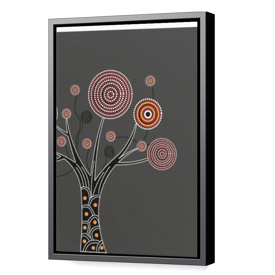 Thumbnail for Canvas - Black Floating Frame