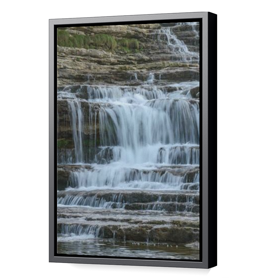 Thumbnail for Canvas - Black Floating Frame