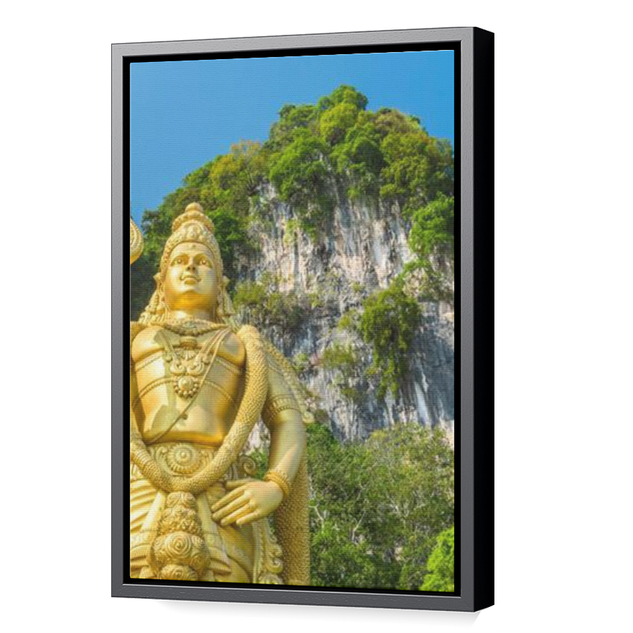 Thumbnail for Canvas - Black Floating Frame