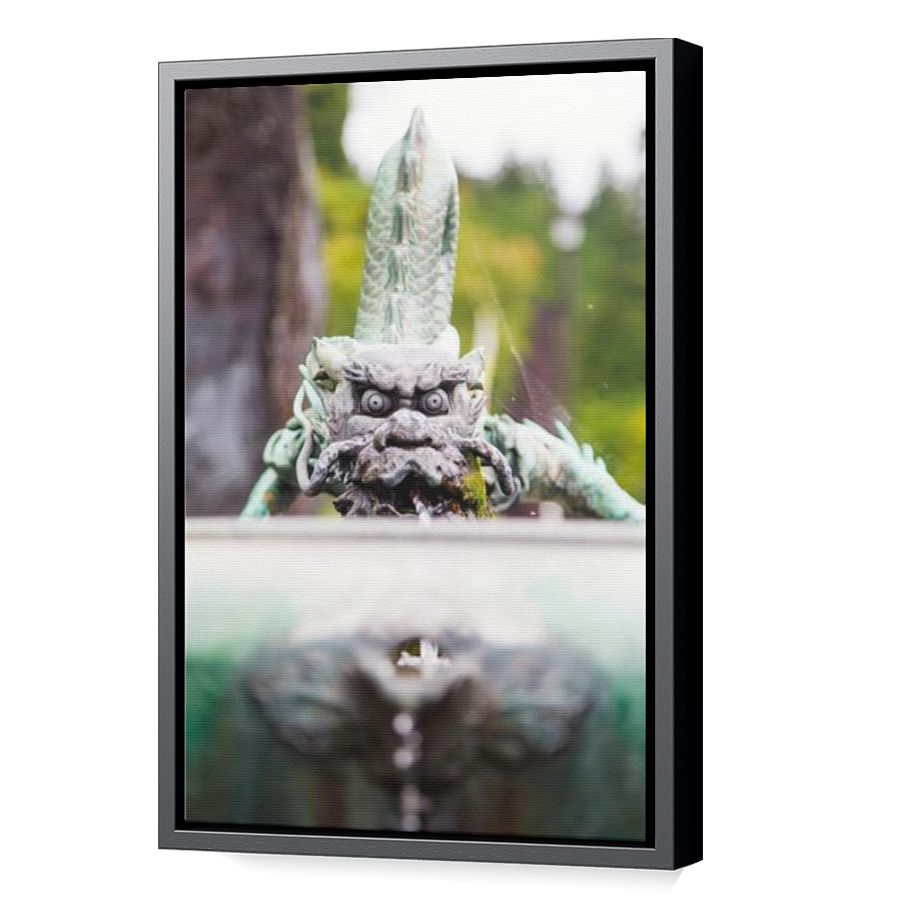 Thumbnail for Canvas - Black Floating Frame