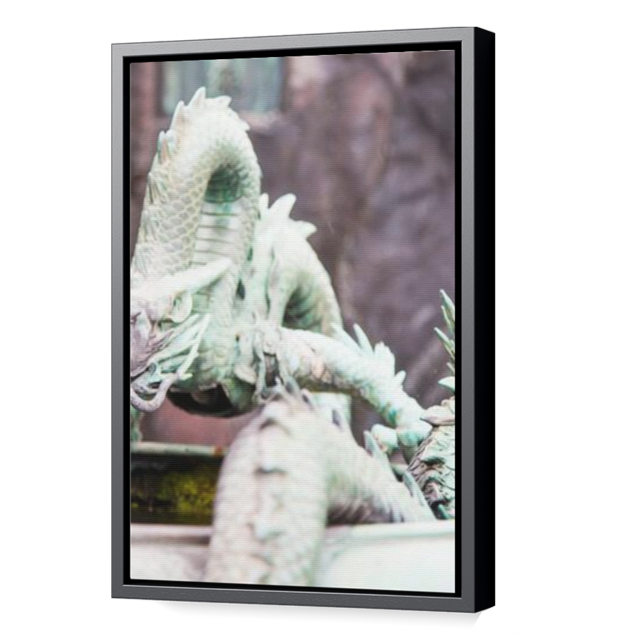 Thumbnail for Canvas - Black Floating Frame