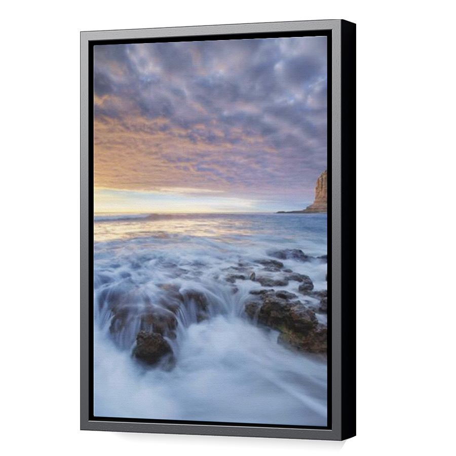 Thumbnail for Canvas - Black Floating Frame