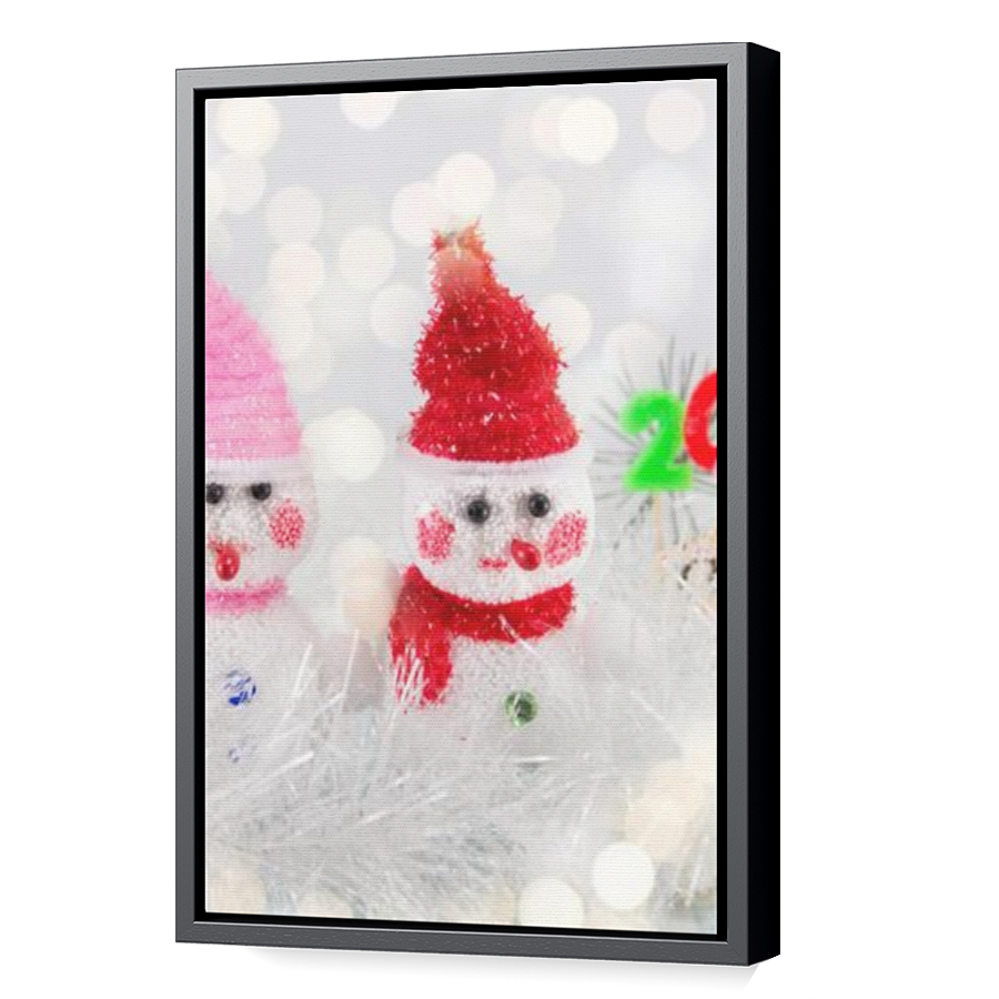 Thumbnail for Canvas - Black Floating Frame