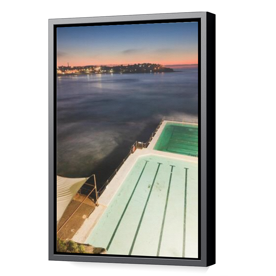 Thumbnail for Canvas - Black Floating Frame