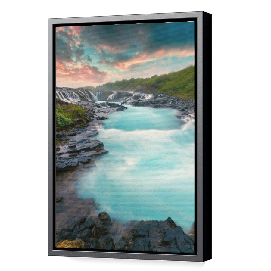 Thumbnail for Canvas - Black Floating Frame