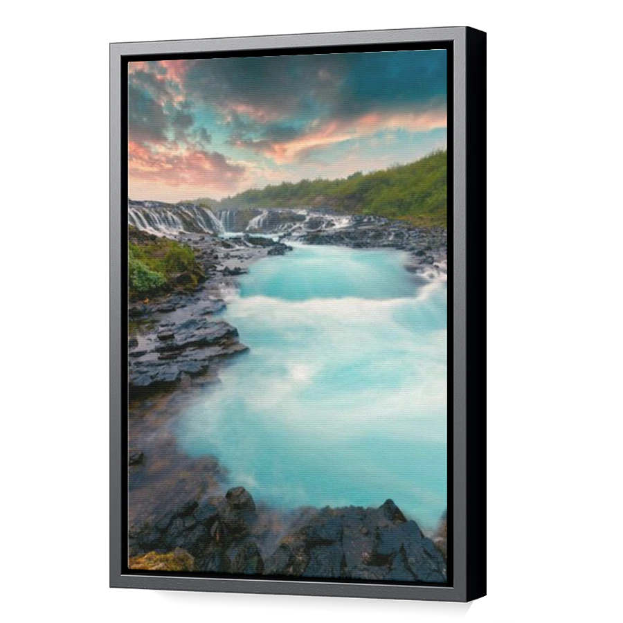 Thumbnail for Canvas - Black Floating Frame