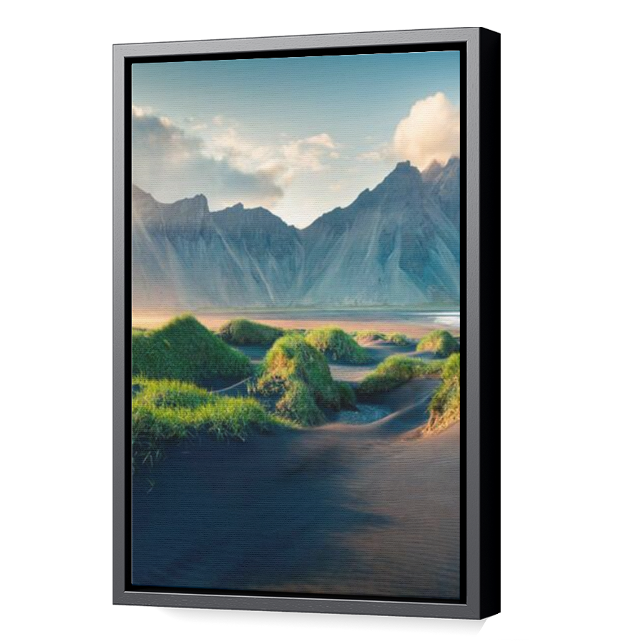 Thumbnail for Canvas - Black Floating Frame