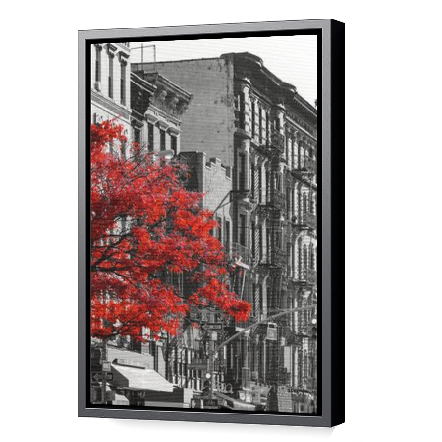 Thumbnail for Canvas - Black Floating Frame