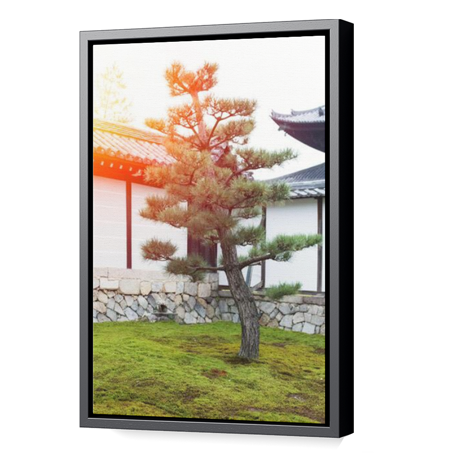 Thumbnail for Canvas - Black Floating Frame