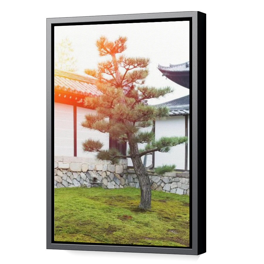Thumbnail for Canvas - Black Floating Frame