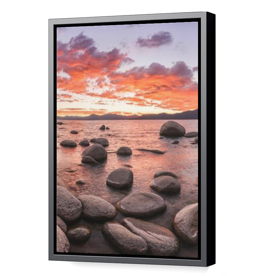 Thumbnail for Canvas - Black Floating Frame
