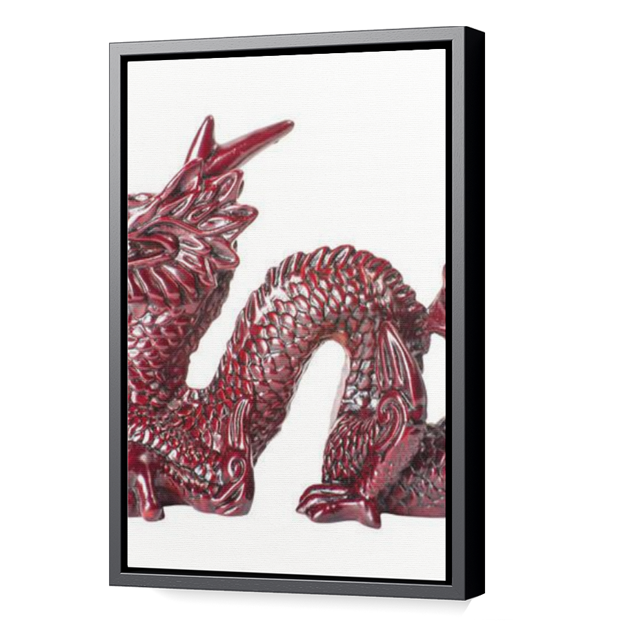 Thumbnail for Canvas - Black Floating Frame