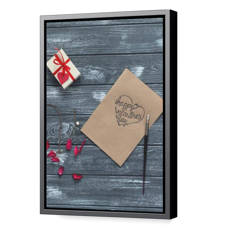 Thumbnail for Canvas - Black Floating Frame