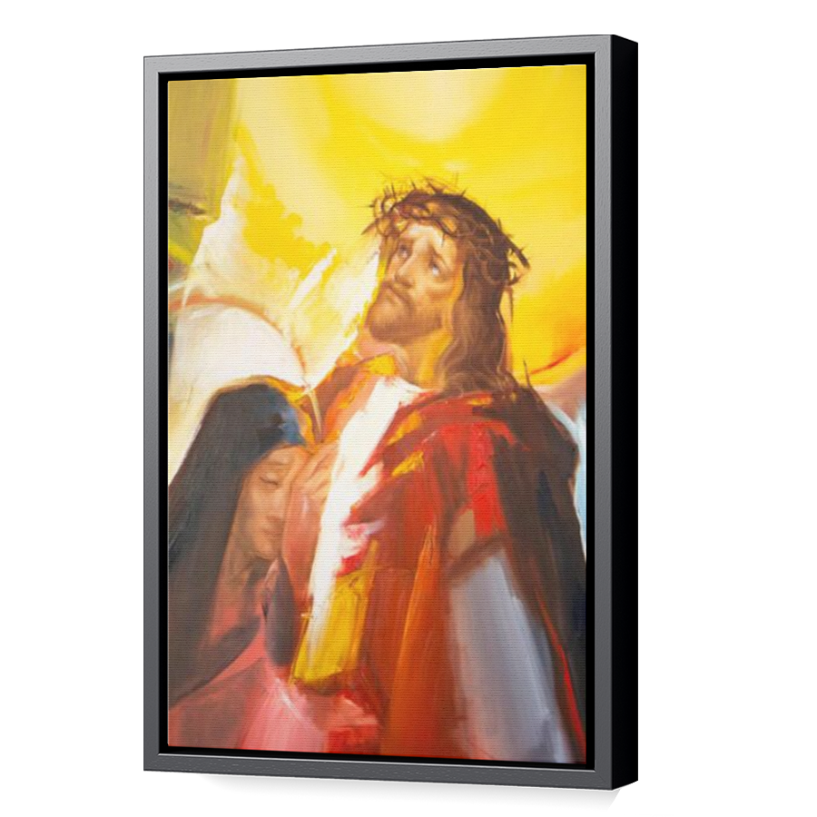 Thumbnail for Canvas - Black Floating Frame