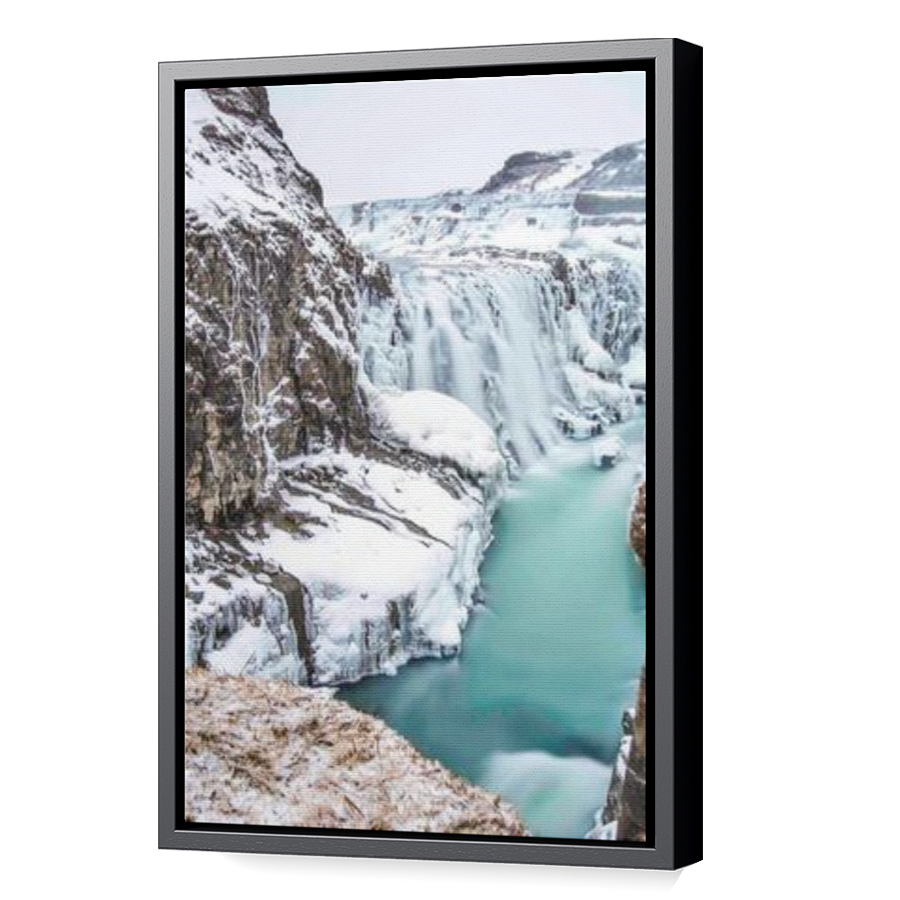 Thumbnail for Canvas - Black Floating Frame