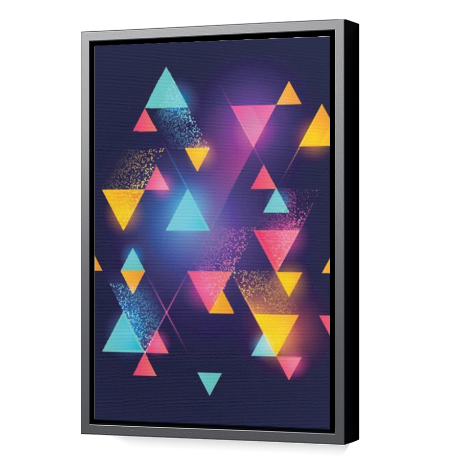 Thumbnail for Canvas - Black Floating Frame