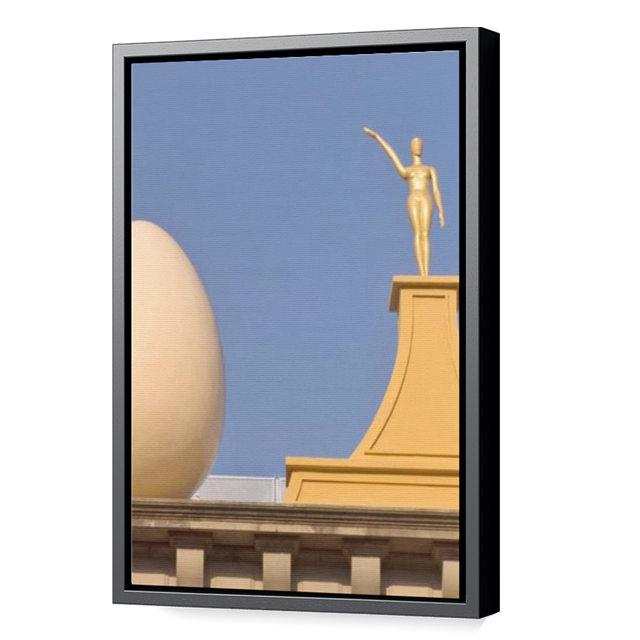 Thumbnail for Canvas - Black Floating Frame