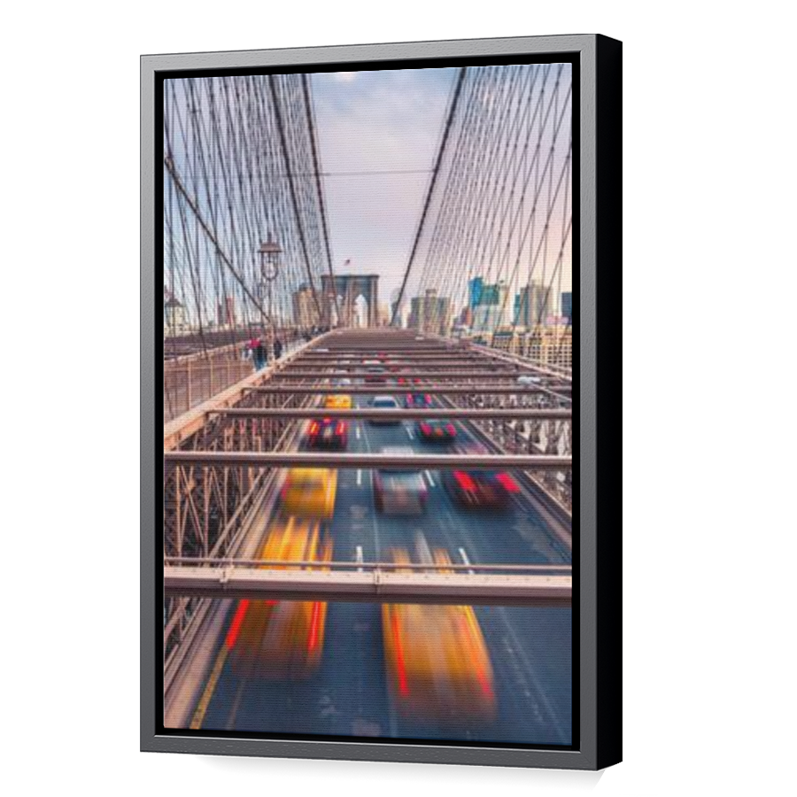 Thumbnail for Canvas - Black Floating Frame