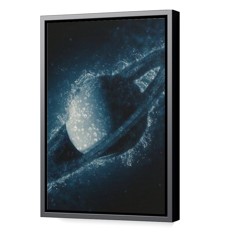 Thumbnail for Canvas - Black Floating Frame