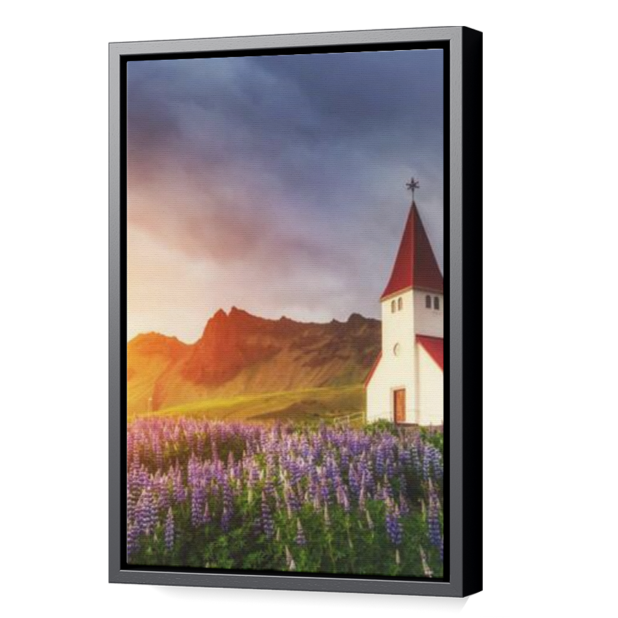 Thumbnail for Canvas - Black Floating Frame