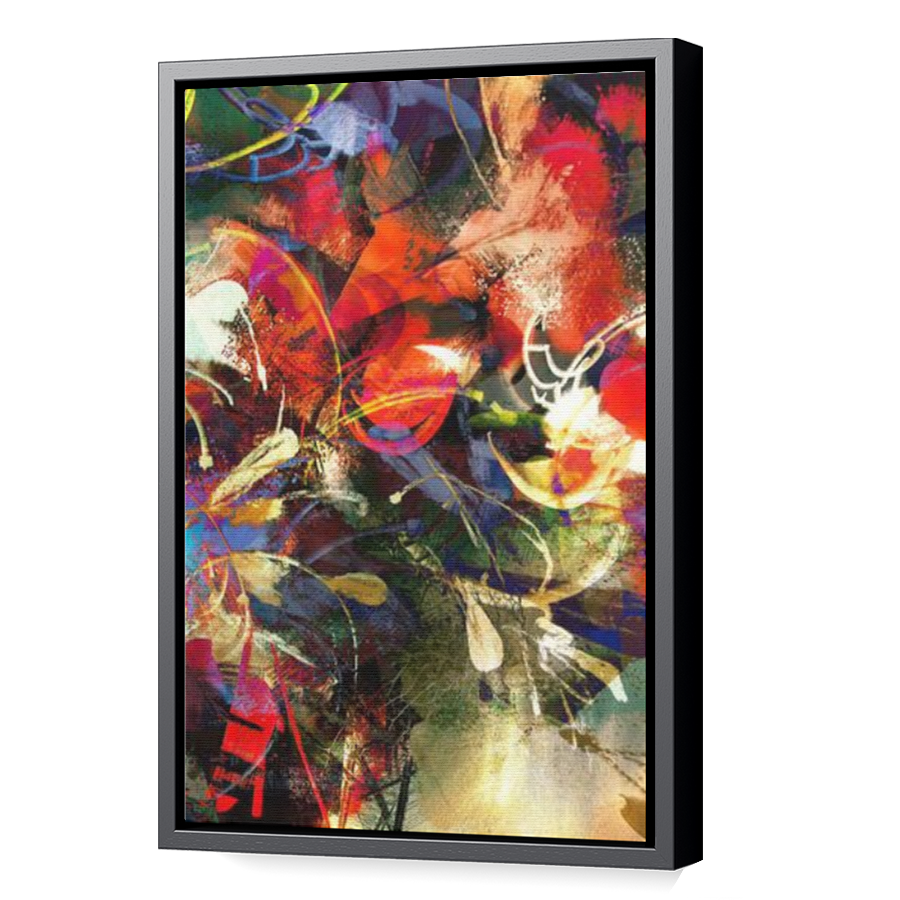 Thumbnail for Canvas - Black Floating Frame