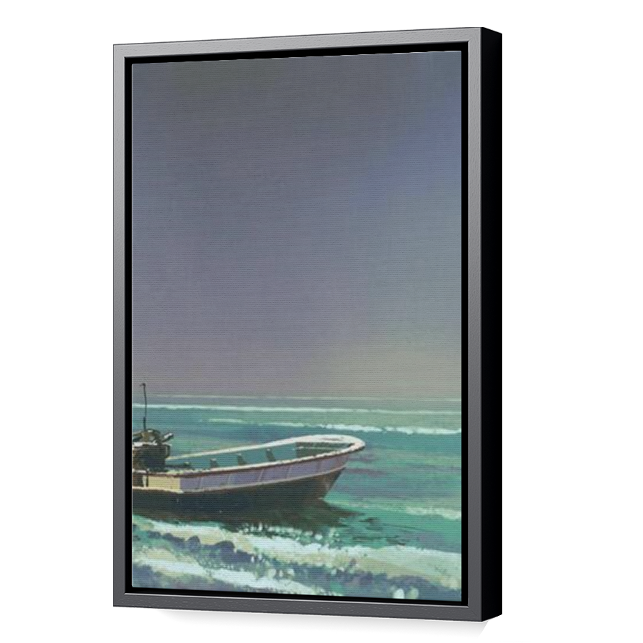 Thumbnail for Canvas - Black Floating Frame