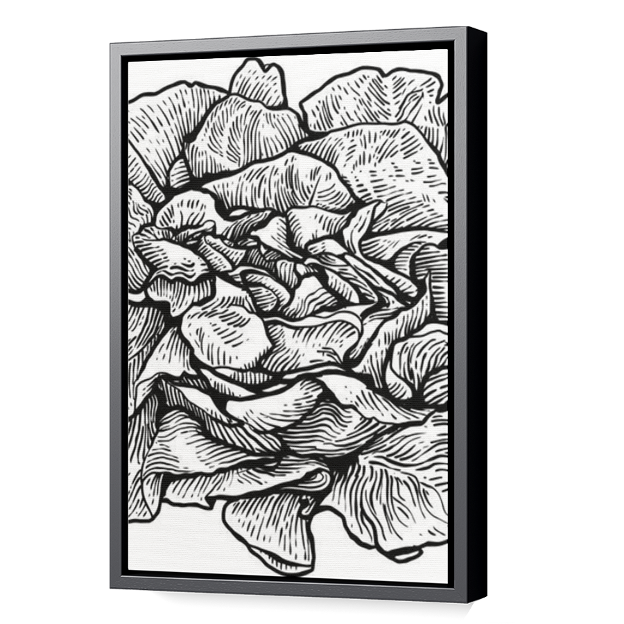 Thumbnail for Canvas - Black Floating Frame