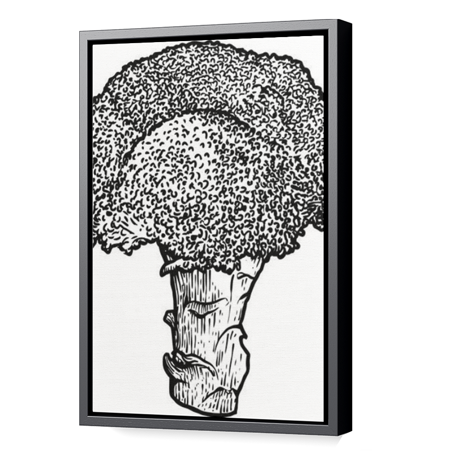 Thumbnail for Canvas - Black Floating Frame