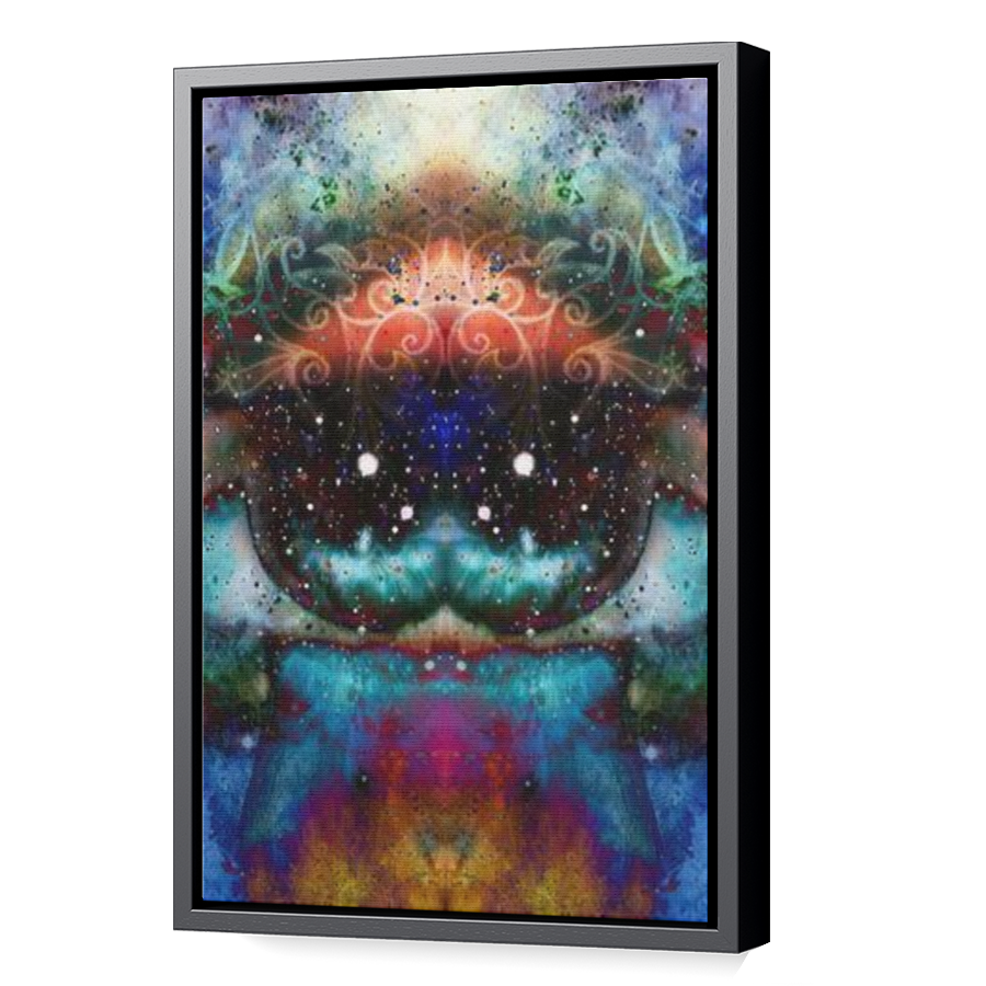 Thumbnail for Canvas - Black Floating Frame