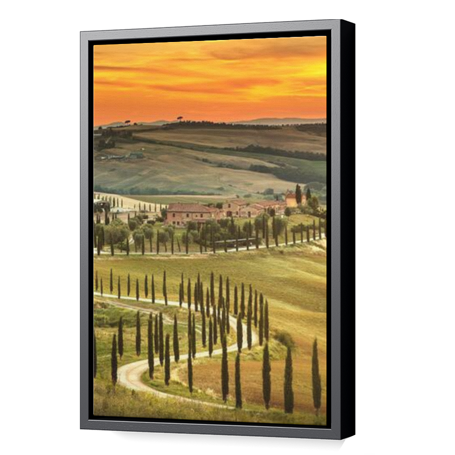 Thumbnail for Canvas - Black Floating Frame