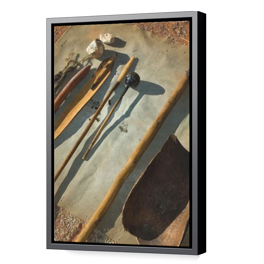 Thumbnail for Canvas - Black Floating Frame
