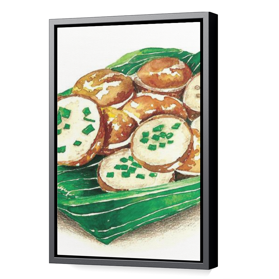 Thumbnail for Canvas - Black Floating Frame