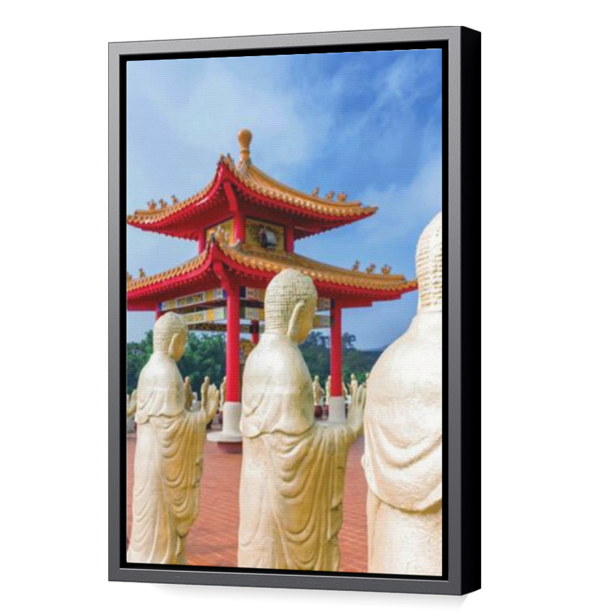 Thumbnail for Canvas - Black Floating Frame