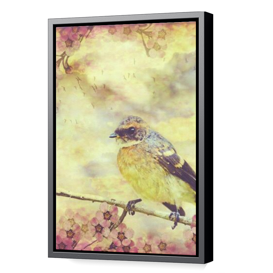 Thumbnail for Canvas - Black Floating Frame