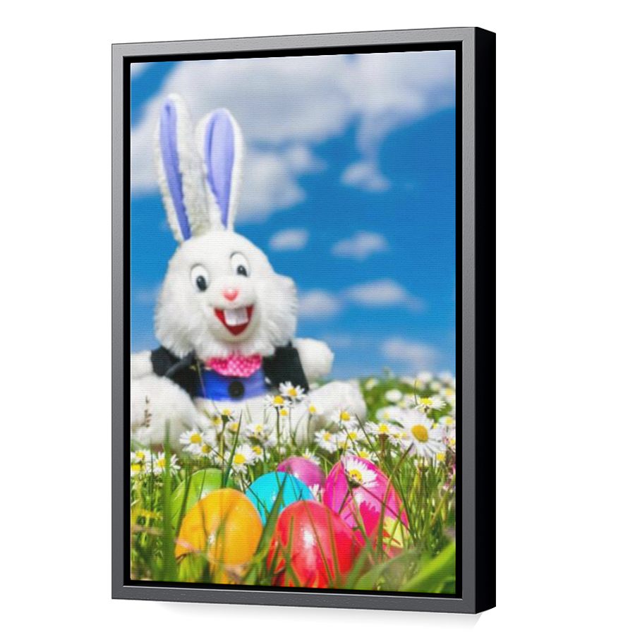 Thumbnail for Canvas - Black Floating Frame