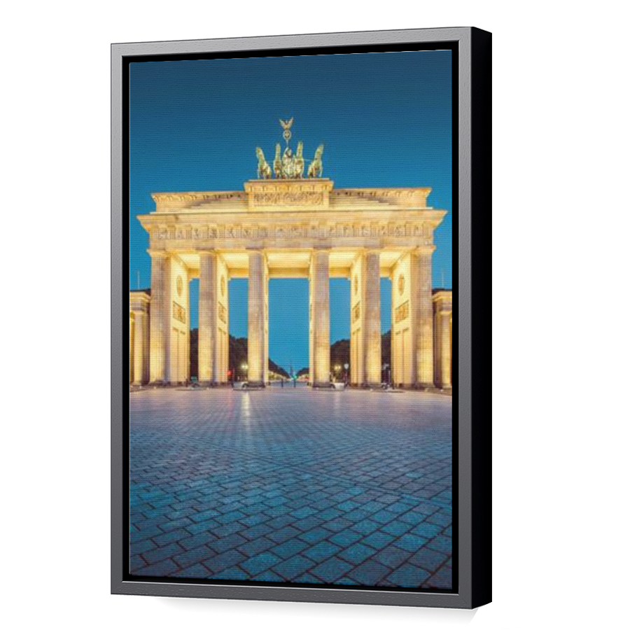 Thumbnail for Canvas - Black Floating Frame