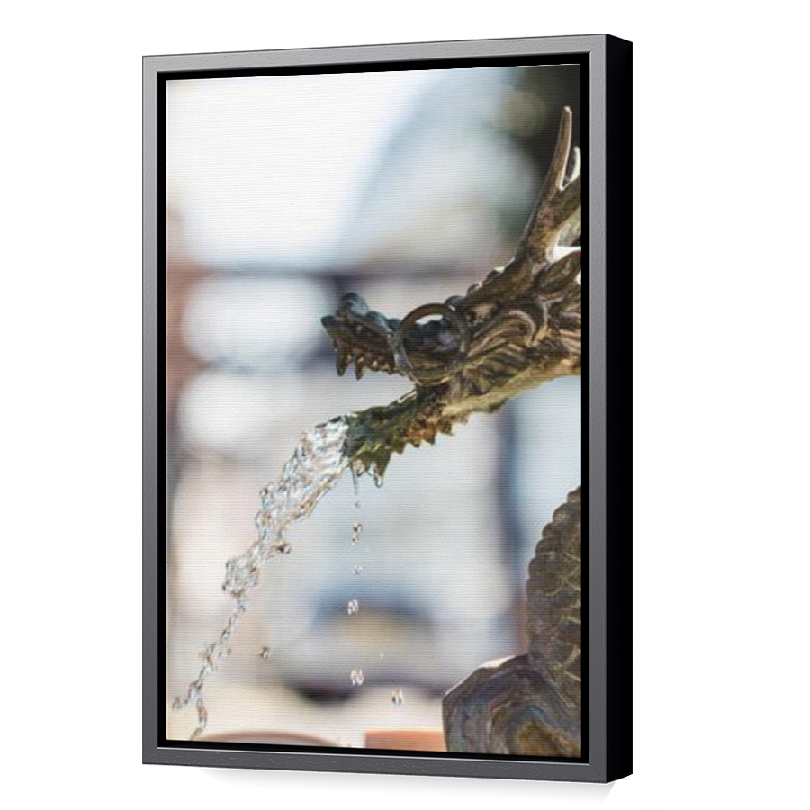 Thumbnail for Canvas - Black Floating Frame