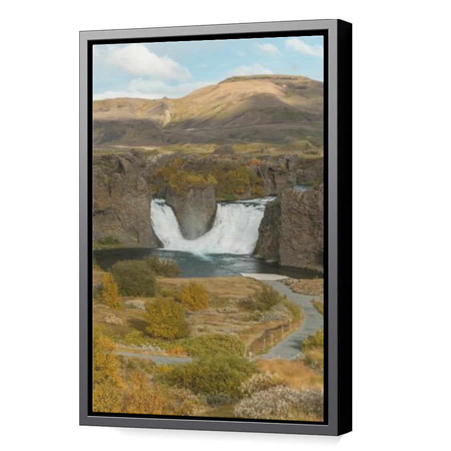 Thumbnail for Canvas - Black Floating Frame