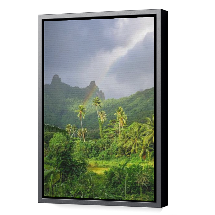 Thumbnail for Canvas - Black Floating Frame